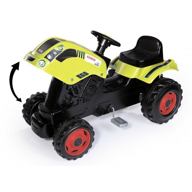 Pedaalidega pealeistutav lastetraktor haagisega Smoby Class Traktor XL, 10114 цена и информация | Imikute mänguasjad | kaup24.ee