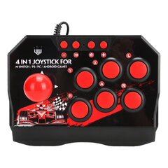 Arcade Fight Stick Проводной аркадный джойстик Аркадные игры Аксессуары для Switch/PC/PS3 цена и информация | Аксессуары для компьютерных игр | kaup24.ee