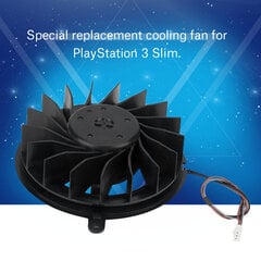 17 лезвий сменный внутренний вентилятор охлаждения для Sony PlayStation 3 PS3 Slim цена и информация | Аксессуары для компьютерных игр | kaup24.ee