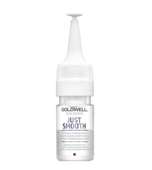 Seerum sõnakuulmatutele juustele Goldwell Dual Senses Just Smooth 12 x 18 ml hind ja info | Maskid, õlid, seerumid | kaup24.ee