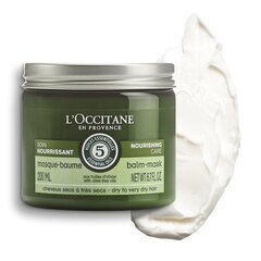 Интенсивная питательная маска для волос L'Occitane Nourishing Care 200 мл цена и информация | Маски, масла, сыворотки | kaup24.ee