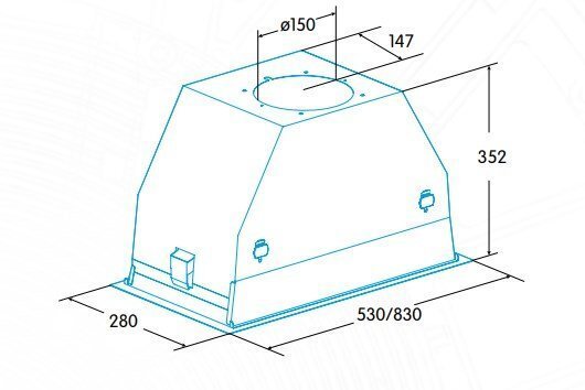 Edesa ECG-5831 GBK цена и информация | Õhupuhastid | kaup24.ee