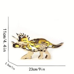 3D dekoratiivne dinosauruse kuju LED tuledega hind ja info | Sisustuselemendid | kaup24.ee