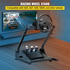 Racing Simulator rooli hoidik Vevor, G920/G29, Logitech G27/G25 hind ja info | Mänguroolid | kaup24.ee