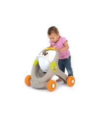 Ходунки - каталка - кукольная коляска Smoby Mini Kiss 3 in 1, серая цена и информация | Игрушки для малышей | kaup24.ee