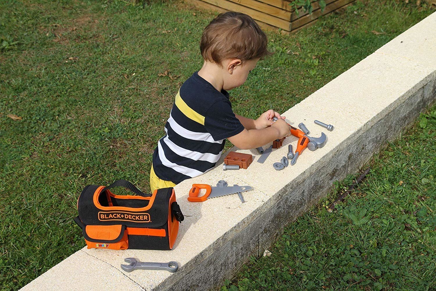 Noore meistri tööriistakomplekt kotis Smoby, 360142, 21 osa hind ja info | Poiste mänguasjad | kaup24.ee