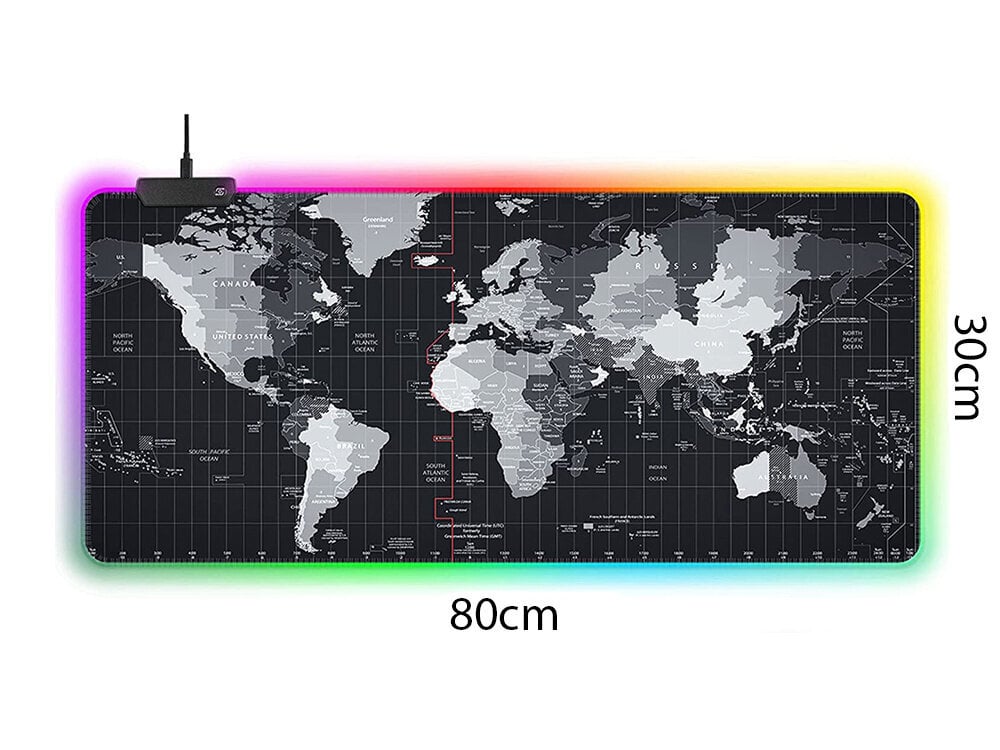 Mängumatt LED XXL MAP Perfee цена и информация | Hiired | kaup24.ee