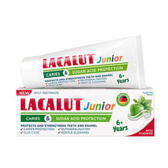 Laste hambapasta LACALUT JUNIOR vanuses 6+, 55ml hind ja info | Suuhügieen | kaup24.ee