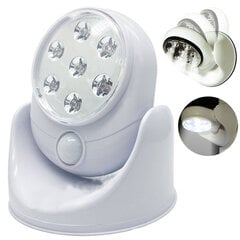 7 LED-iga lambi liikumisandur hind ja info | Seinavalgustid | kaup24.ee