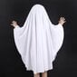 Unisex Kid Ghost Kostüüm Tüdrukule Halloweeni Meeldiv Kleit Cosplay Poiss White Boo Ghost Mantel Lapse Õudne trikk või kohtlemine цена и информация | Karnevali kostüümid | kaup24.ee