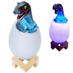 Dekoratiivne lamp "Tyrannosaurus Dinosaur Night Light" hind ja info | Lastetoa valgustid | kaup24.ee