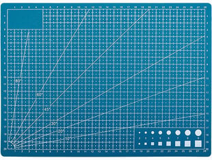 Коврик для резки A4 самовосстанавливающийся двусторонний Perfee цена и информация | Канцелярские товары | kaup24.ee