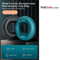 Силиконовый тренажер для рук - Spander THOMS Strengthener 78 мм. 20-30 Lbs цена и информация | Эспандеры | kaup24.ee