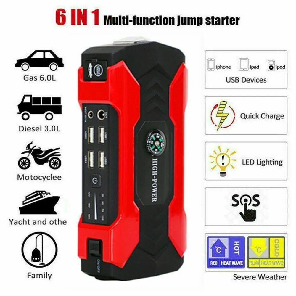 Car Jump Starter 28000 Mah Power Bank akulaadija kaasaskantav hind ja info | Starterid | kaup24.ee