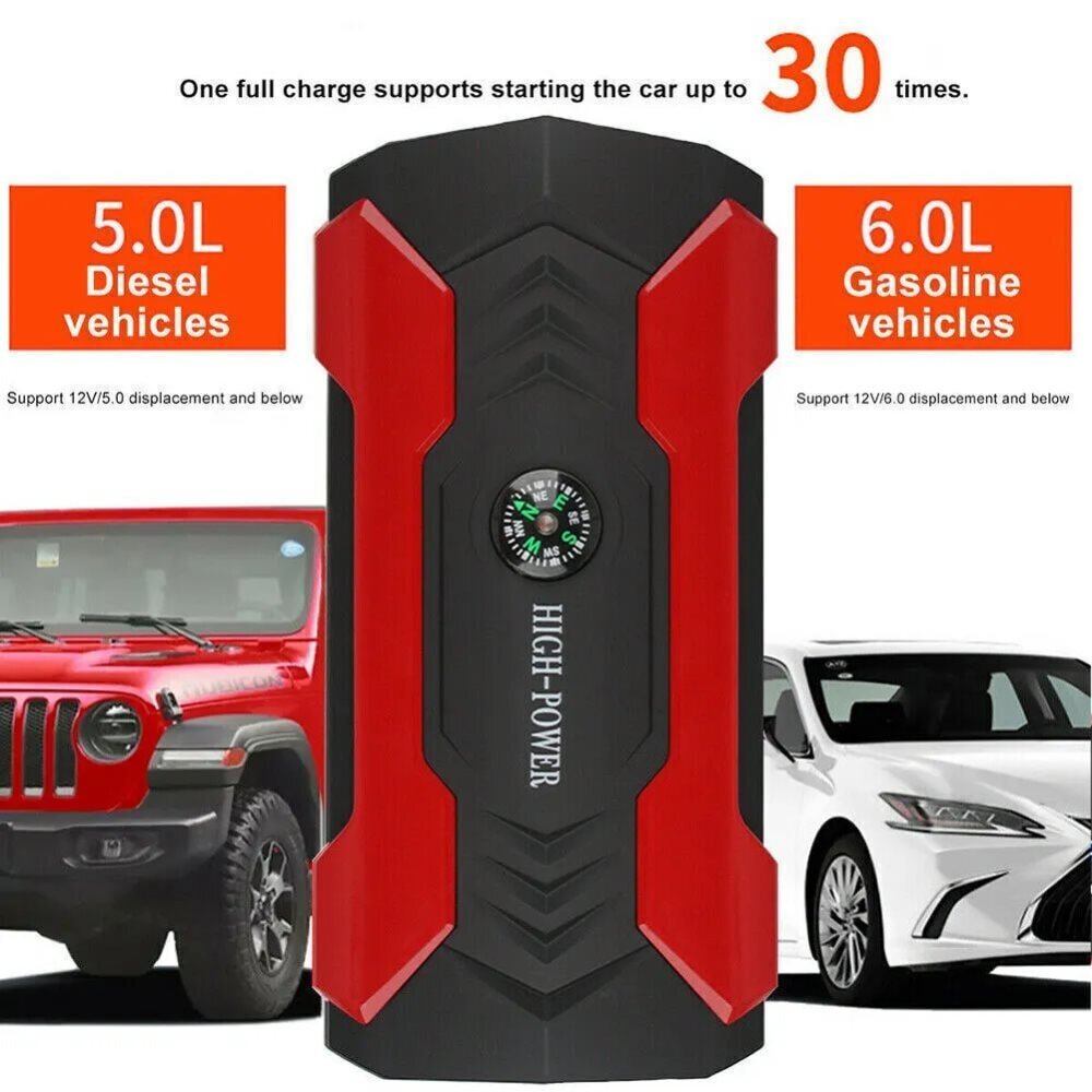 Car Jump Starter 28000 Mah Power Bank akulaadija kaasaskantav hind ja info | Starterid | kaup24.ee