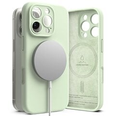 RINGKE СИЛИКОНОВЫЙ МАГНИТНЫЙ MAGSAFE IPHONE 16 PRO МЯГКИЙ МЯТНЫЙ цена и информация | Чехлы для телефонов | kaup24.ee