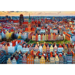 Puzzle 1000 Vaade Gdańsk Trefl'ile цена и информация | Пазлы | kaup24.ee