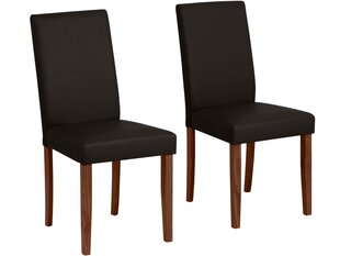 2 tooli komplekt Lucca, pruun hind ja info | Söögitoolid, baaritoolid | kaup24.ee