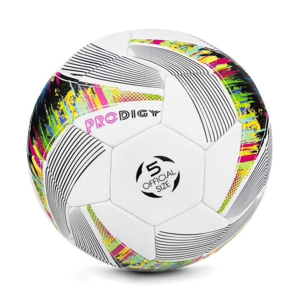 Jalgpalli pall Spokey Prodigy, suurus 5, valge hind ja info | Jalgpalli pallid | kaup24.ee