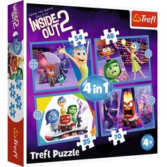 Puzzle 4in1 Inside Out 2 hind ja info | Liivakastid, liiv ja mänguasjad | kaup24.ee