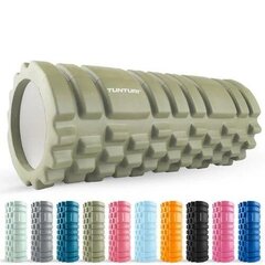 Tunturi Yoga Grid Foam Roller Massaažirull, 33cm, Roheline hind ja info | Võimlemispallid | kaup24.ee