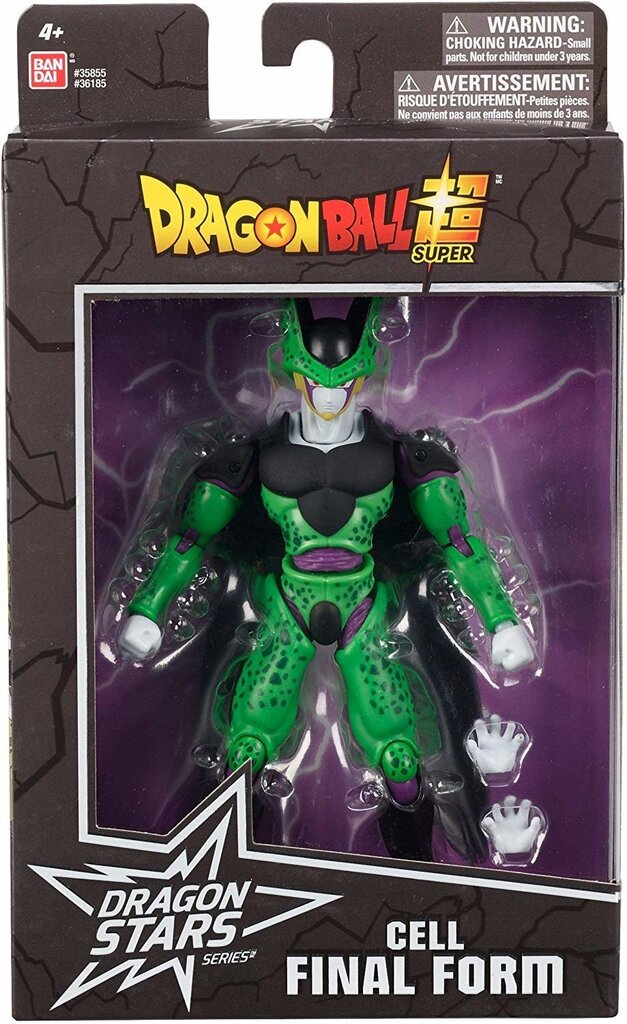 Kujuke tarvikutega Dragon Ball Dragon Stars Cell Final Form, 36185, 16 cm hind ja info | Poiste mänguasjad | kaup24.ee