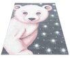 Ayyildiz laste vaip Bambi Pink 0810, 80x150 cm hind ja info | Vaibad | kaup24.ee