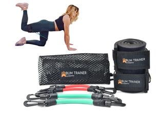 Kineetilised vastupanu ribad "BumTrainer", MINI BANDS FITNESS hind ja info | Venituskummid | kaup24.ee