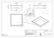 Üksikriiul WALL-BOX must 30x30x7 cm цена и информация | Vannitoa sisustuselemendid ja aksessuaarid | kaup24.ee