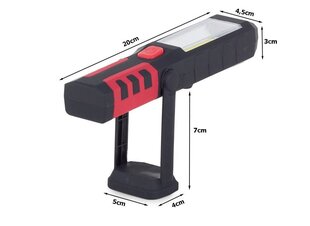 Лампа для мастерской Perfee, 3 в 1, LED COB, аккумуляторная цена и информация | Фонарики, прожекторы | kaup24.ee