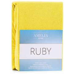 AmeliaHome махровая простыня с резинкой Ruby, 200x200 см цена и информация | Простыни | kaup24.ee