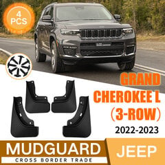 Jeep Grand Cherokee L 2022-2023 jaoks 4tk nähtamatud auto rataste porilapid porikaitsed eesmised tagumised pritsmed poritiibad hind ja info | Lisaseadmed | kaup24.ee