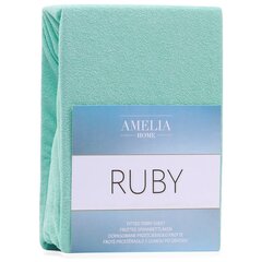 AmeliaHome махровая простыня с резинкой Ruby, 220x200 см цена и информация | Сетки для кроватей | kaup24.ee