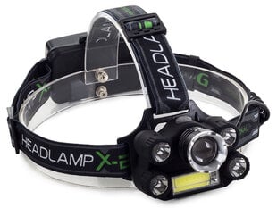 Taskulamp Perfee, 5 LED + COB Cree XM-L3-U3 hind ja info | Valgustid ja lambid | kaup24.ee