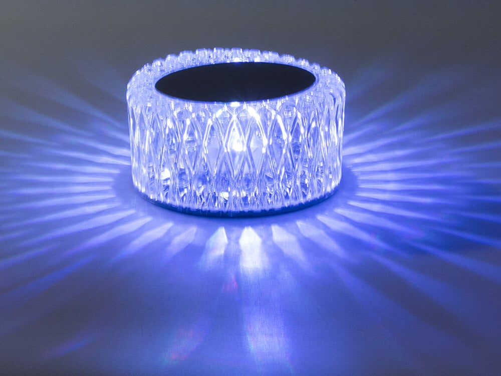 Laua öövalgusti RGB LED taustvalgustuse ja kaugjuhtimispuldiga цена и информация | Laualambid | kaup24.ee