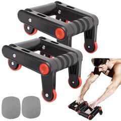 Treeningrull 2in1 push-up toega Perfee hind ja info | Kätekõverduste toed | kaup24.ee