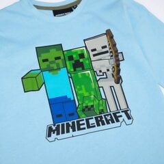 Minecraft laste pikkade varrukatega särk hind ja info | Poiste särgid | kaup24.ee