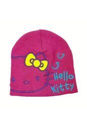 Hello Kitty mütsi ja kinnaste komplekt, roosa hind ja info | Laste aksessuaarid | kaup24.ee