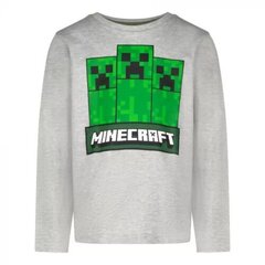 Minecraft laste pikkade varrukatega särk hind ja info | Poiste särgid | kaup24.ee