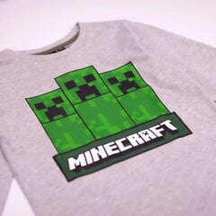 Minecraft laste pikkade varrukatega särk hind ja info | Poiste särgid | kaup24.ee