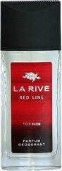 Lõhnastatud pihustatav deodorant meestele La Rive for Men Red Line, 80 ml цена и информация | Парфюмированная косметика для мужчин | kaup24.ee