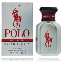 Tualettvesi Ralph Lauren Polo Red Rush EDT meestele, 40 ml hind ja info | Meeste parfüümid | kaup24.ee