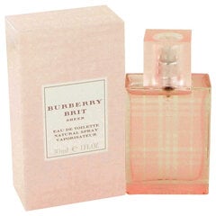 Tualettvesi Burberry brit sheer EDT naistele, 30 ml hind ja info | Naiste parfüümid | kaup24.ee