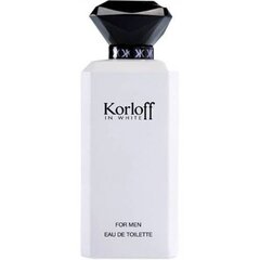 Korloff In White For Men EDT 50ml цена и информация | Мужские духи | kaup24.ee