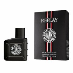 Tualettvesi Replay Tank Custom For Him EDT meestele, 30ml hind ja info | Meeste parfüümid | kaup24.ee