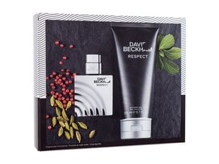 Komplekt David Beckham Respect meestele: Tualettvesi EDT, 40 ml + Dušigeel, 200 ml hind ja info | Meeste parfüümid | kaup24.ee