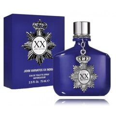 Tualettvesi John Varvatos XX Indigo EDT meestele, 75 ml hind ja info | Meeste parfüümid | kaup24.ee