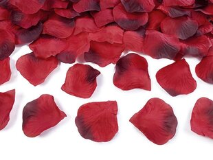 Dekoratiivsed roosi kroonlehed, punane, 1 karp/60 pakki (1 pakk/ 500 tk) hind ja info | Peokaunistused | kaup24.ee