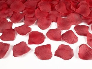 Dekoratiivsed roosi kroonlehed, punane, 1 karp/60 pakki (1 pakk/500 tk) hind ja info | Peokaunistused | kaup24.ee