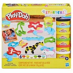 Набор инструментов Play-Doh «Животные» Safari, новый, 6 цветов цена и информация | Развивающие игрушки | kaup24.ee